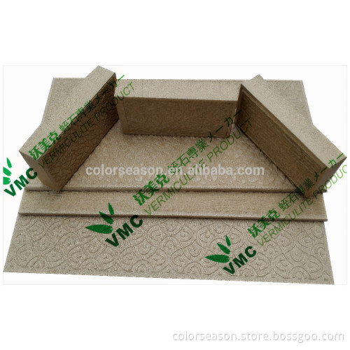 High quality vermiculite heat insulation board for floo heating